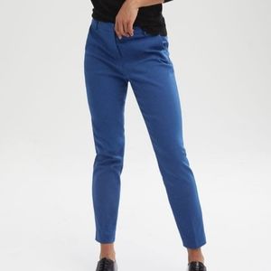 RW&CO Slim Suit Pants | Curvy Fit | Blue Pants Size 4